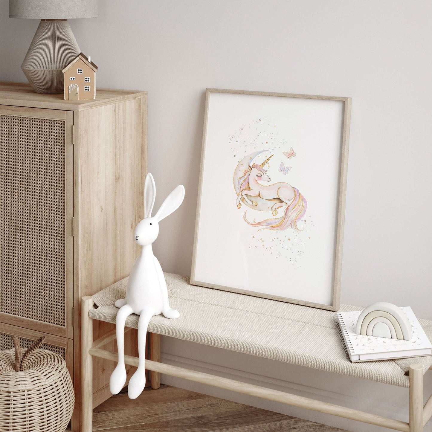 Unicorn Art | Set of 3 wall art prints