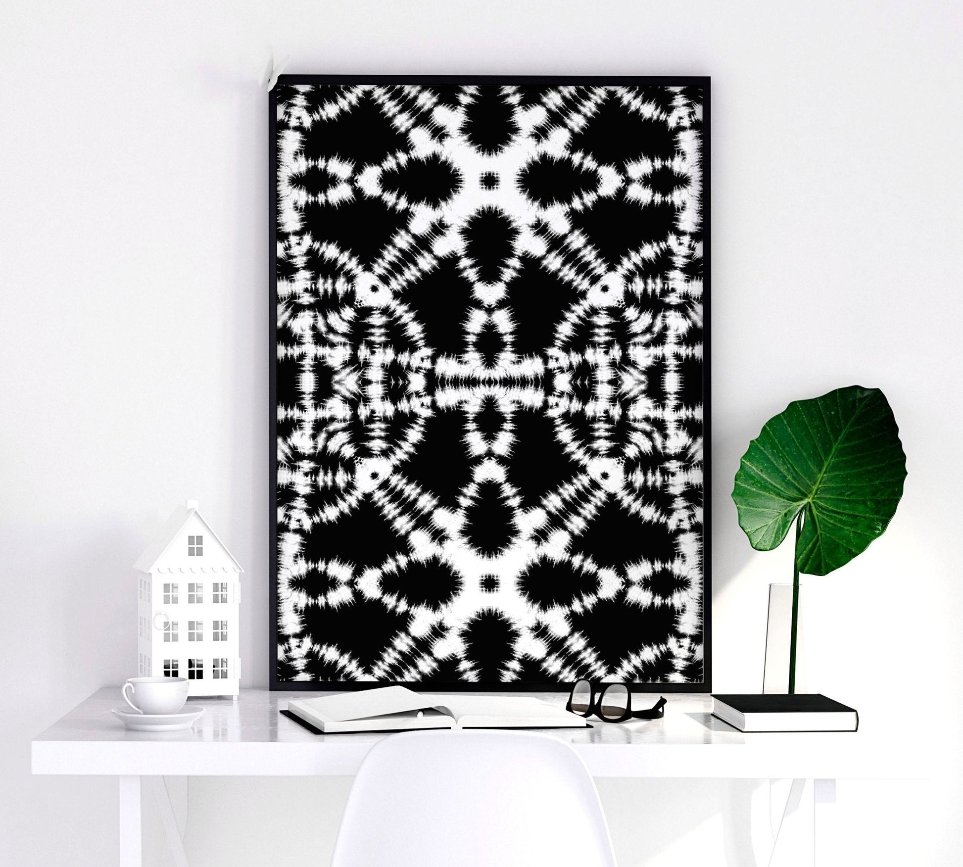 Beach theme decorations | Set of 3 framed wall art