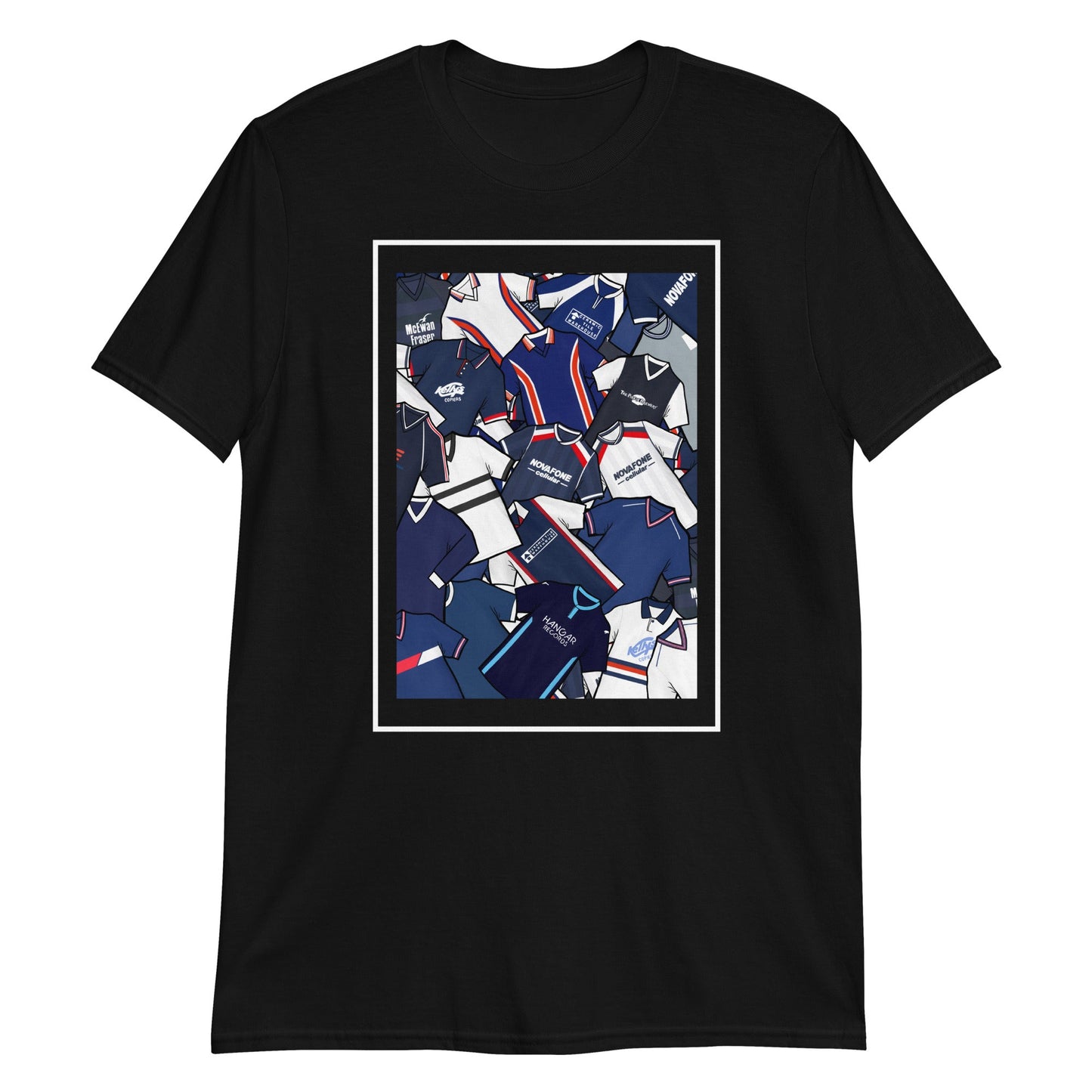 Dundee Classic Shirts Collage Retro Football Unisex T-Shirt