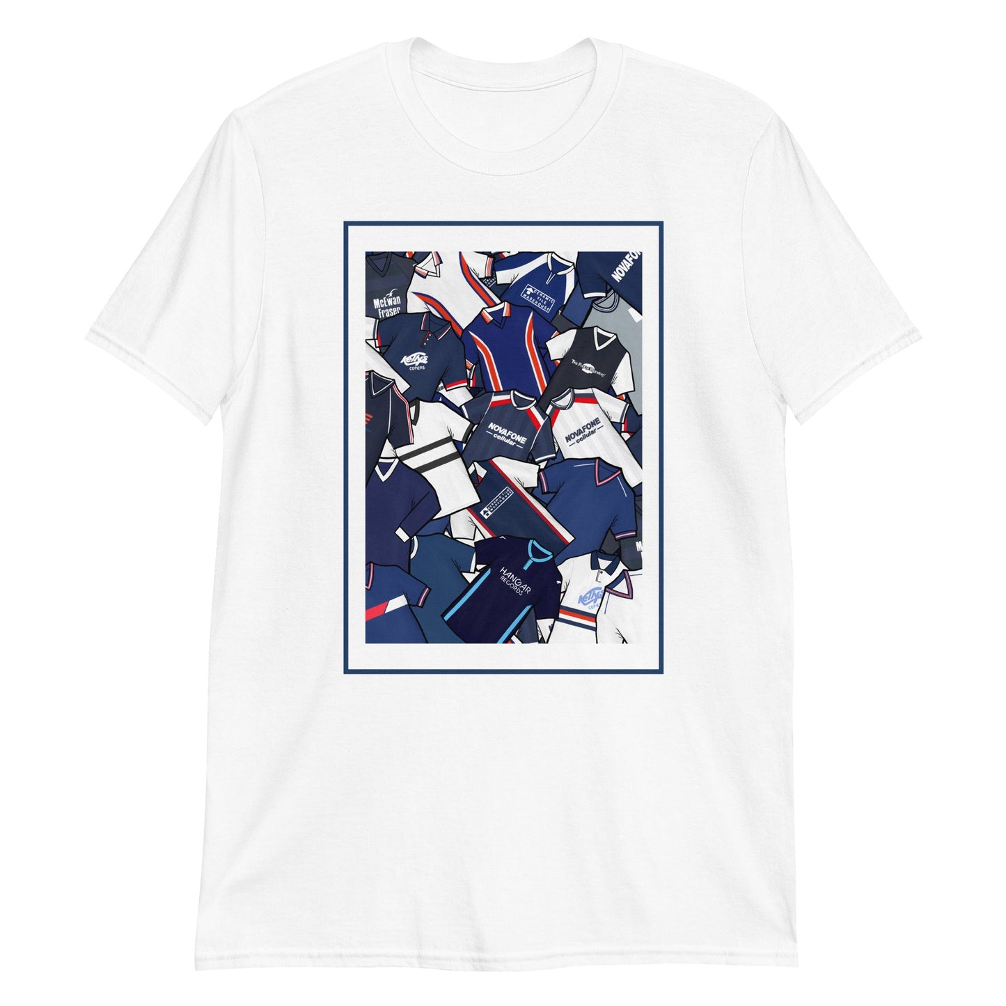 Dundee Classic Shirts Collage Retro Football Unisex T-Shirt