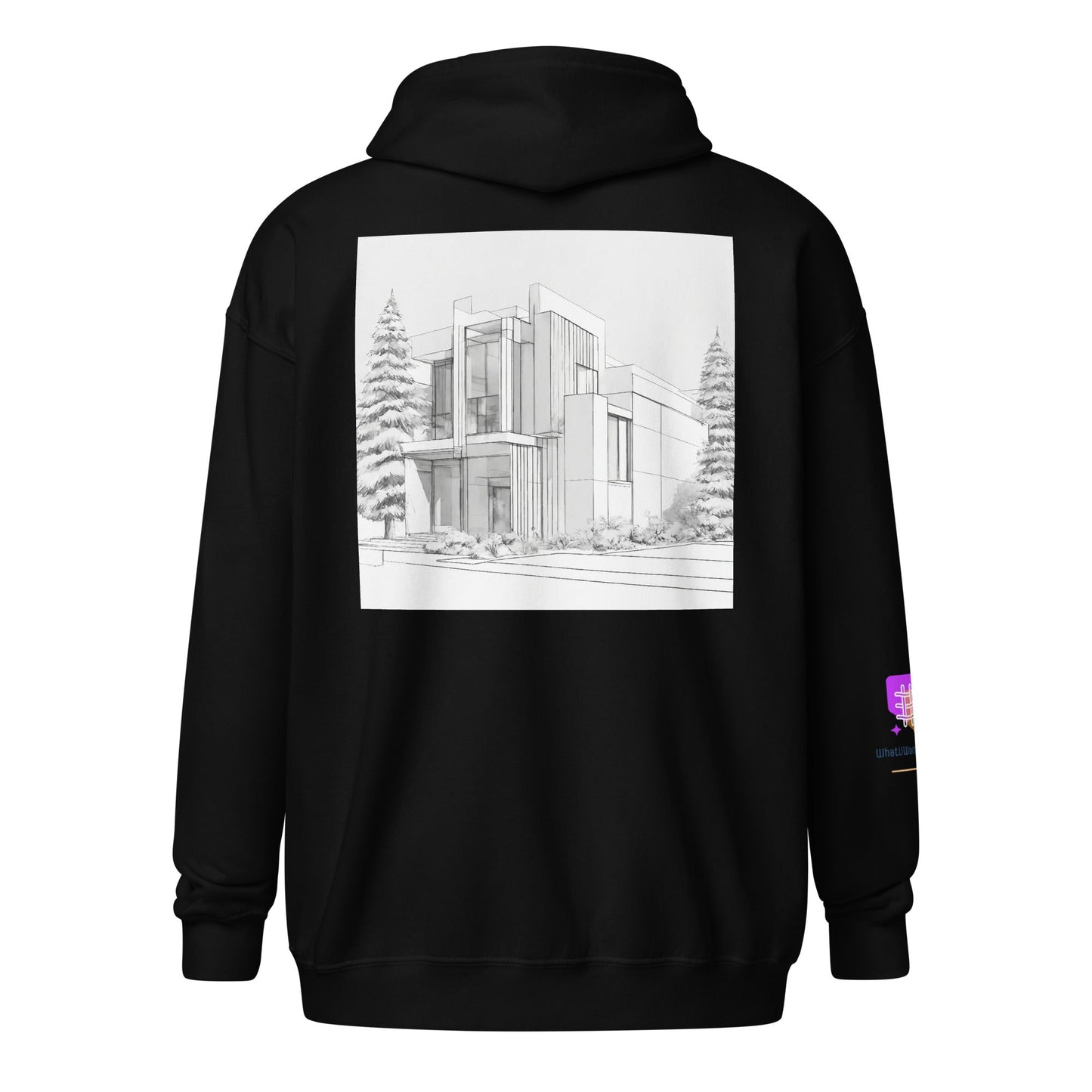 Unisex heavy blend zip hoodie