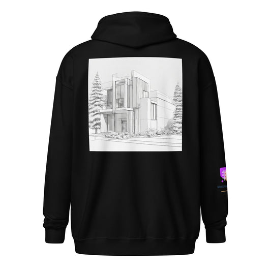 Unisex heavy blend zip hoodie