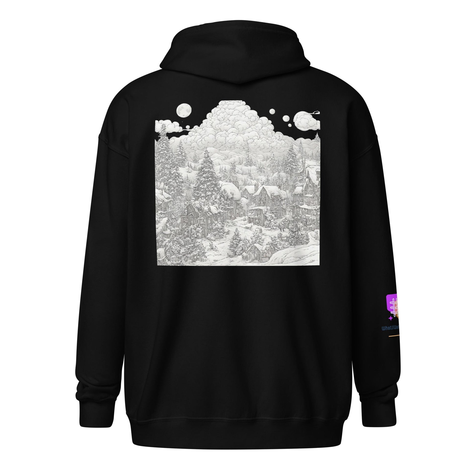 Unisex heavy blend zip hoodie