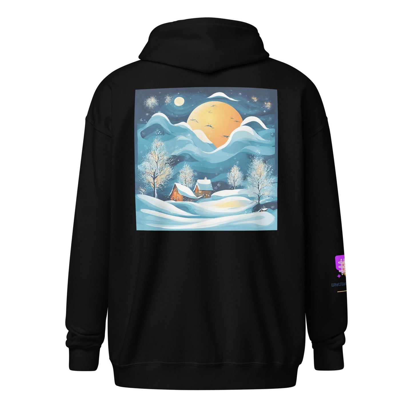 Unisex heavy blend zip hoodie