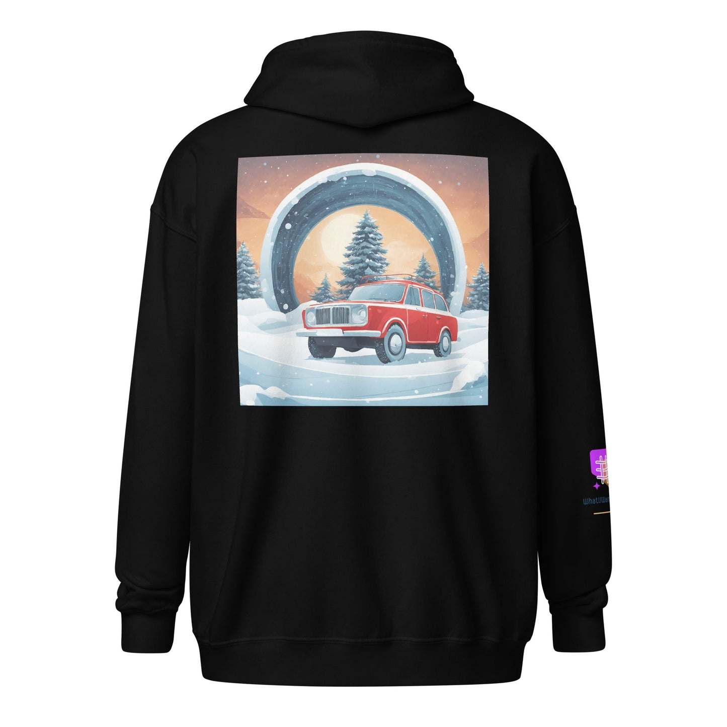 Unisex heavy blend zip hoodie