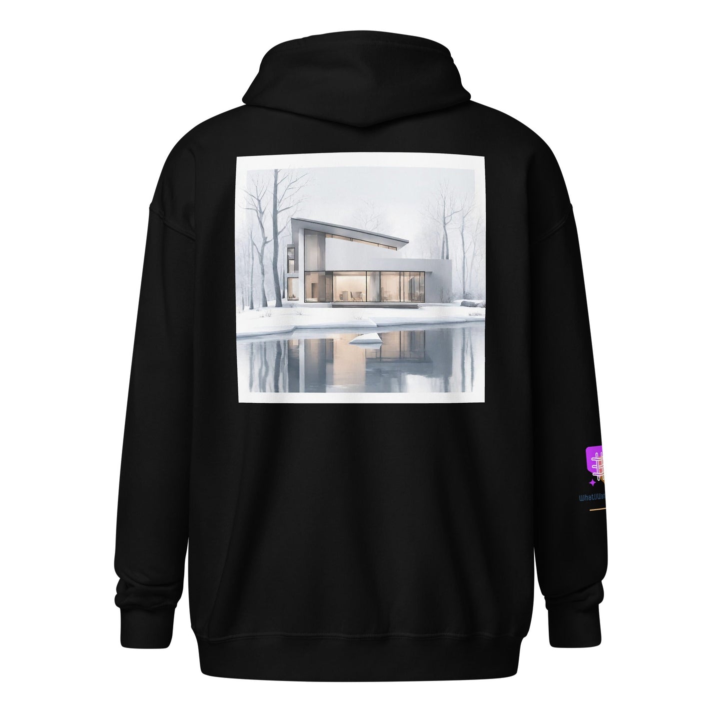 Unisex heavy blend zip hoodie