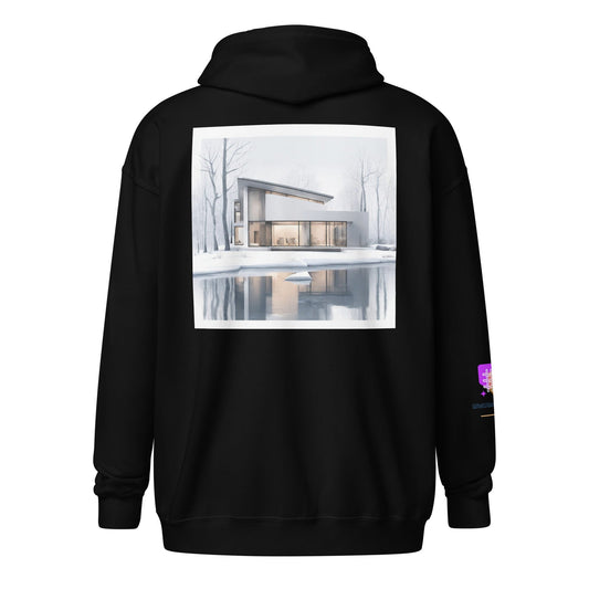 Unisex heavy blend zip hoodie