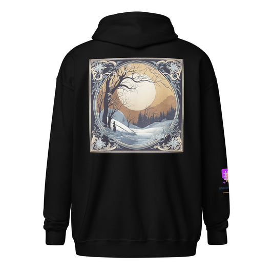 Unisex heavy blend zip hoodie