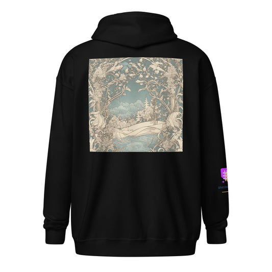 Unisex heavy blend zip hoodie