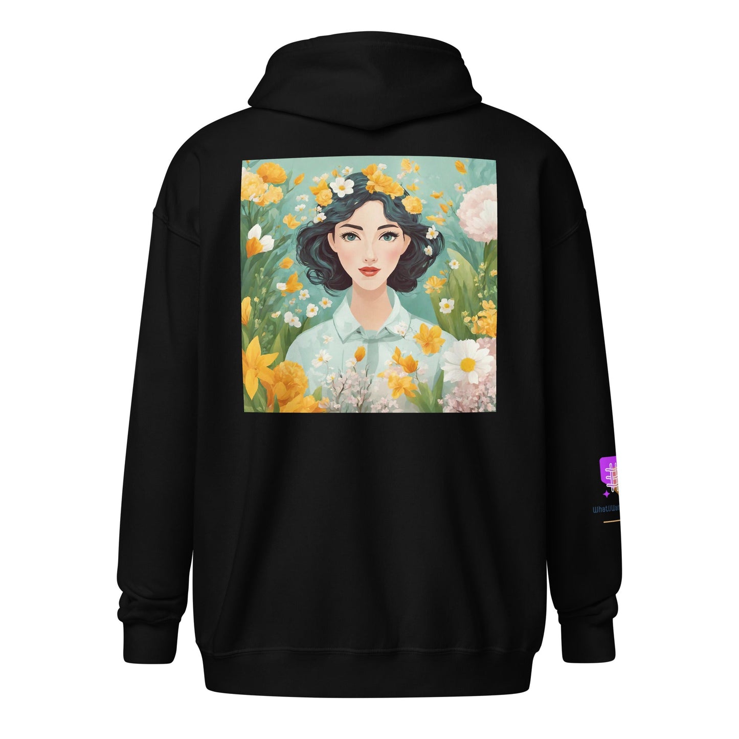 Unisex heavy blend zip hoodie