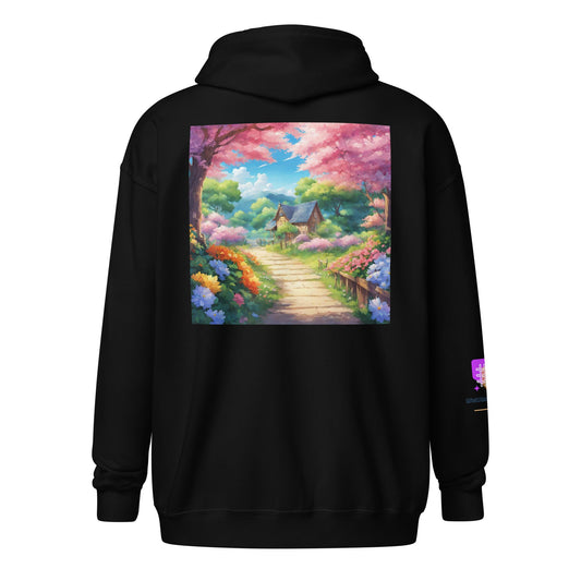 Unisex heavy blend zip hoodie