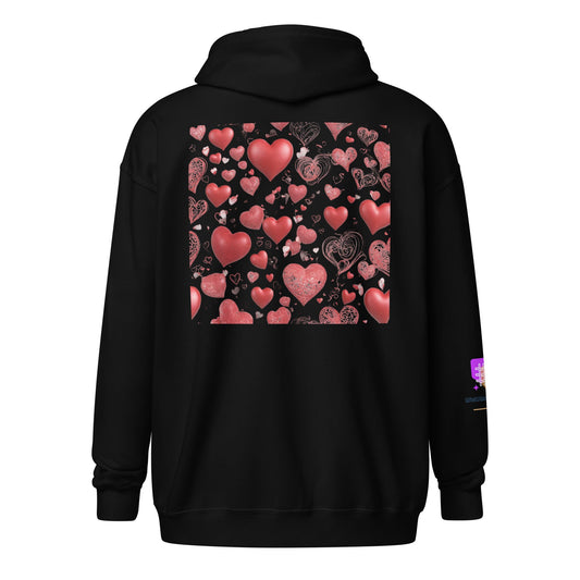 Unisex heavy blend zip hoodie