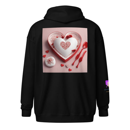 Unisex heavy blend zip hoodie