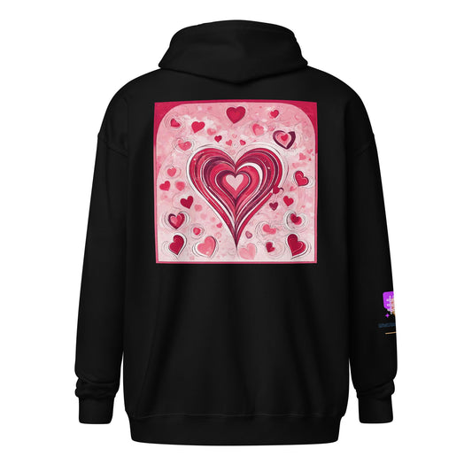 Unisex heavy blend zip hoodie