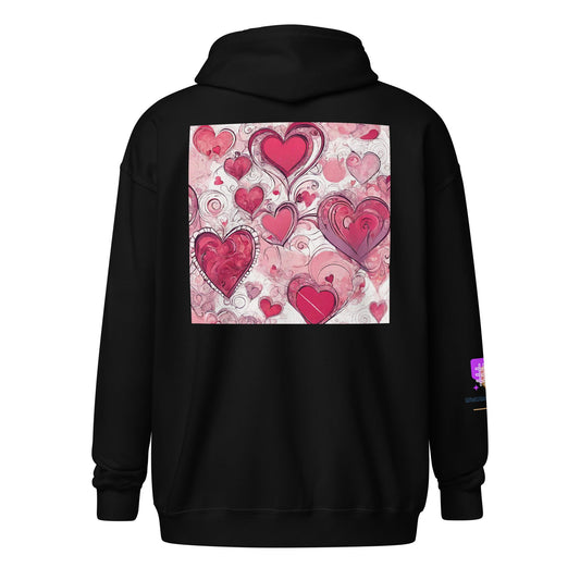 Unisex heavy blend zip hoodie