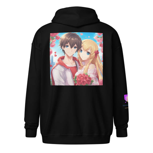 Unisex heavy blend zip hoodie