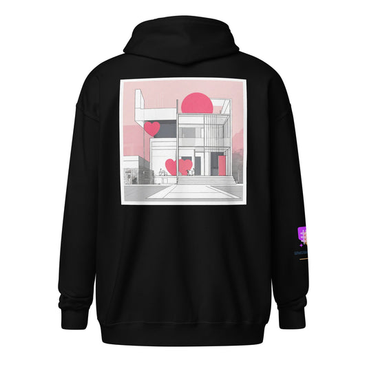 Unisex heavy blend zip hoodie