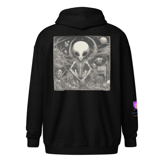 Unisex heavy blend zip hoodie