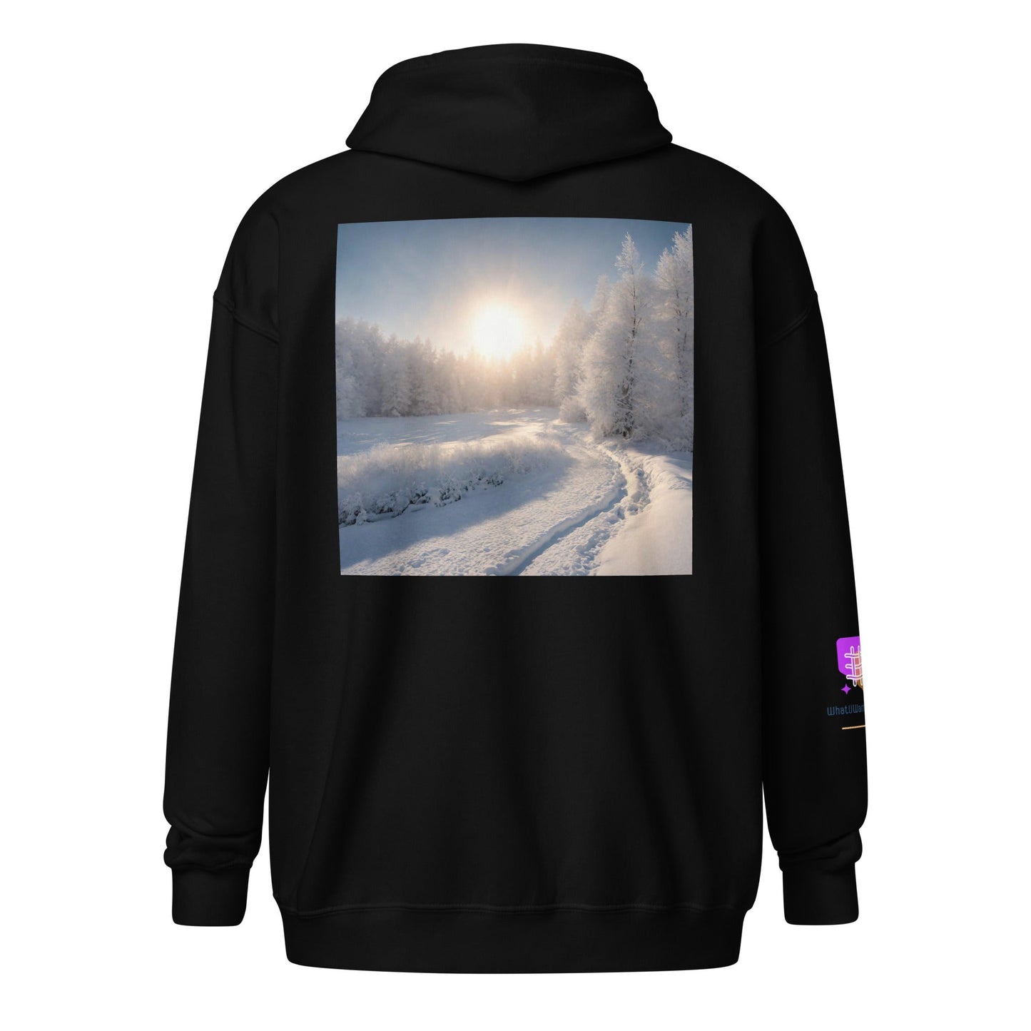 Unisex heavy blend zip hoodie