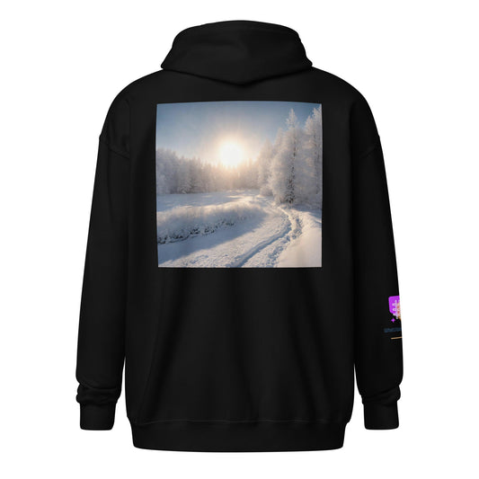 Unisex heavy blend zip hoodie