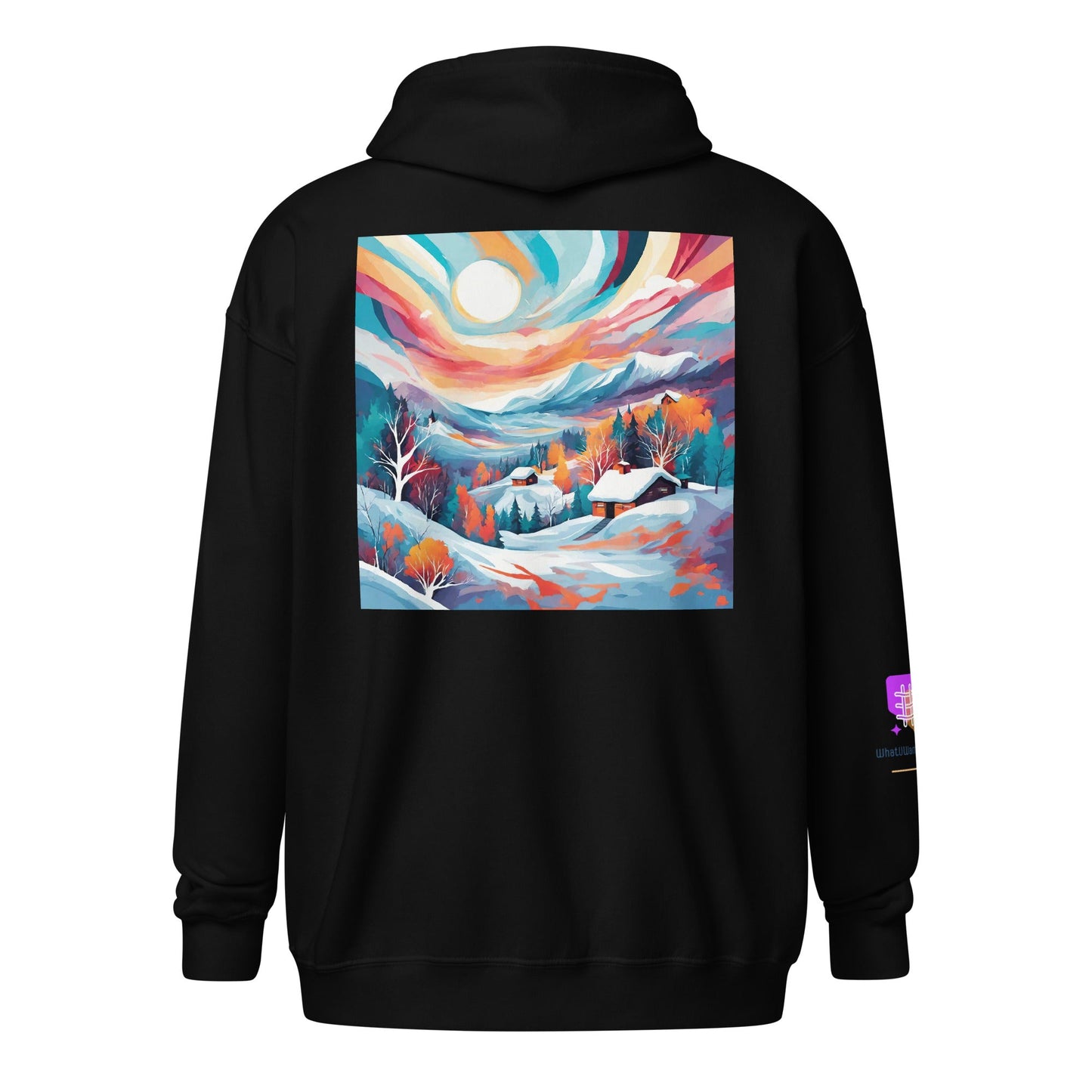 Unisex heavy blend zip hoodie