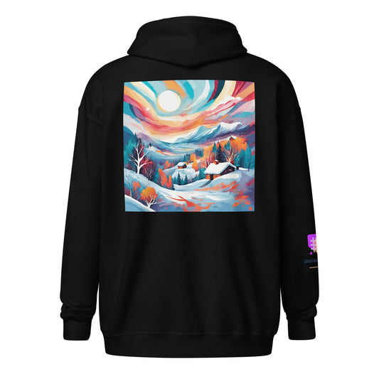 Unisex heavy blend zip hoodie