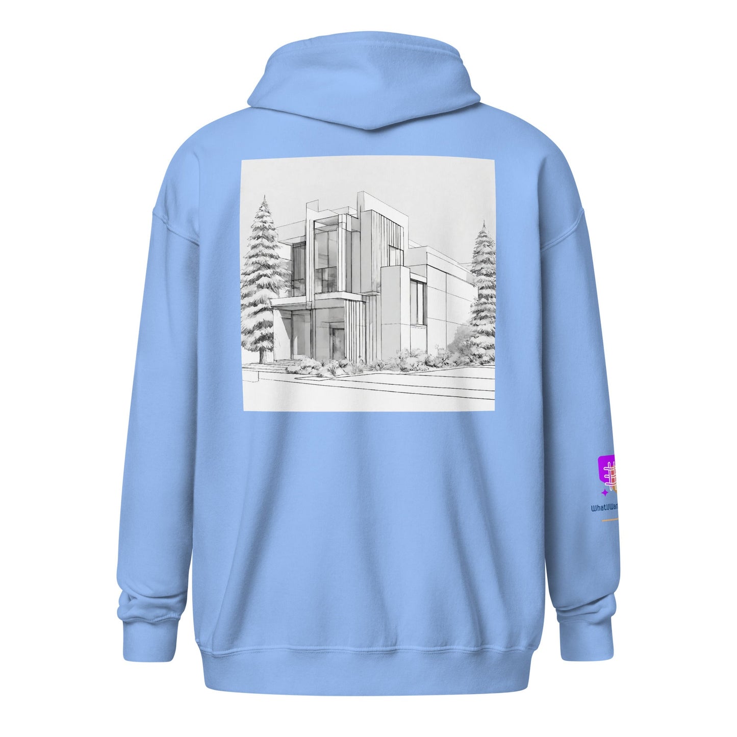 Unisex heavy blend zip hoodie