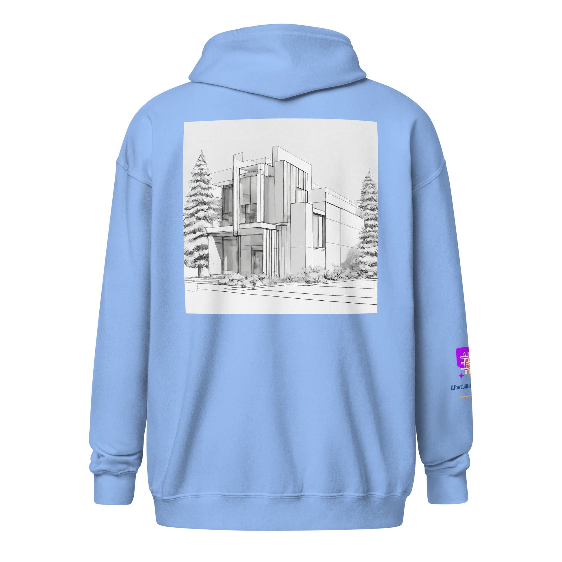 Unisex heavy blend zip hoodie