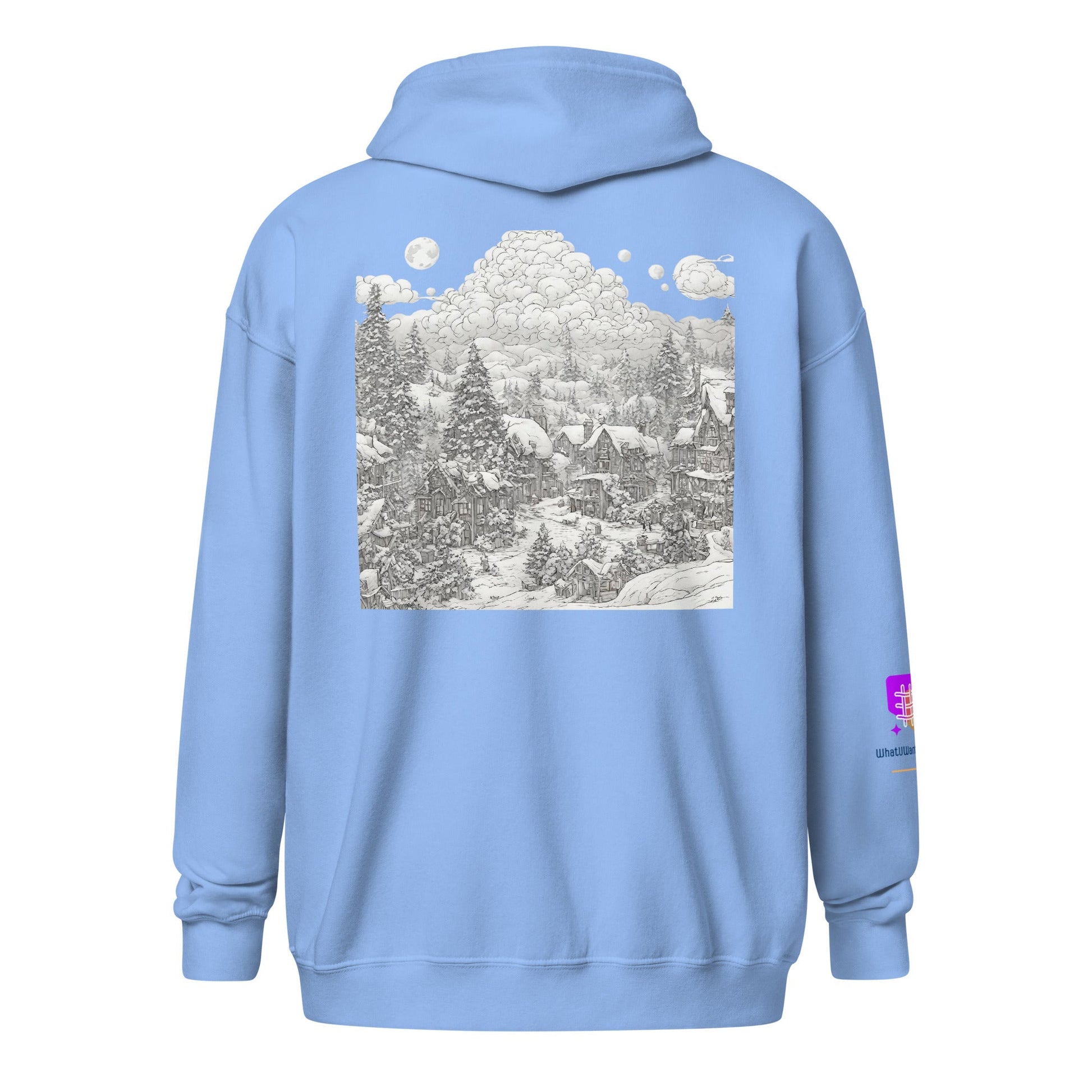 Unisex heavy blend zip hoodie