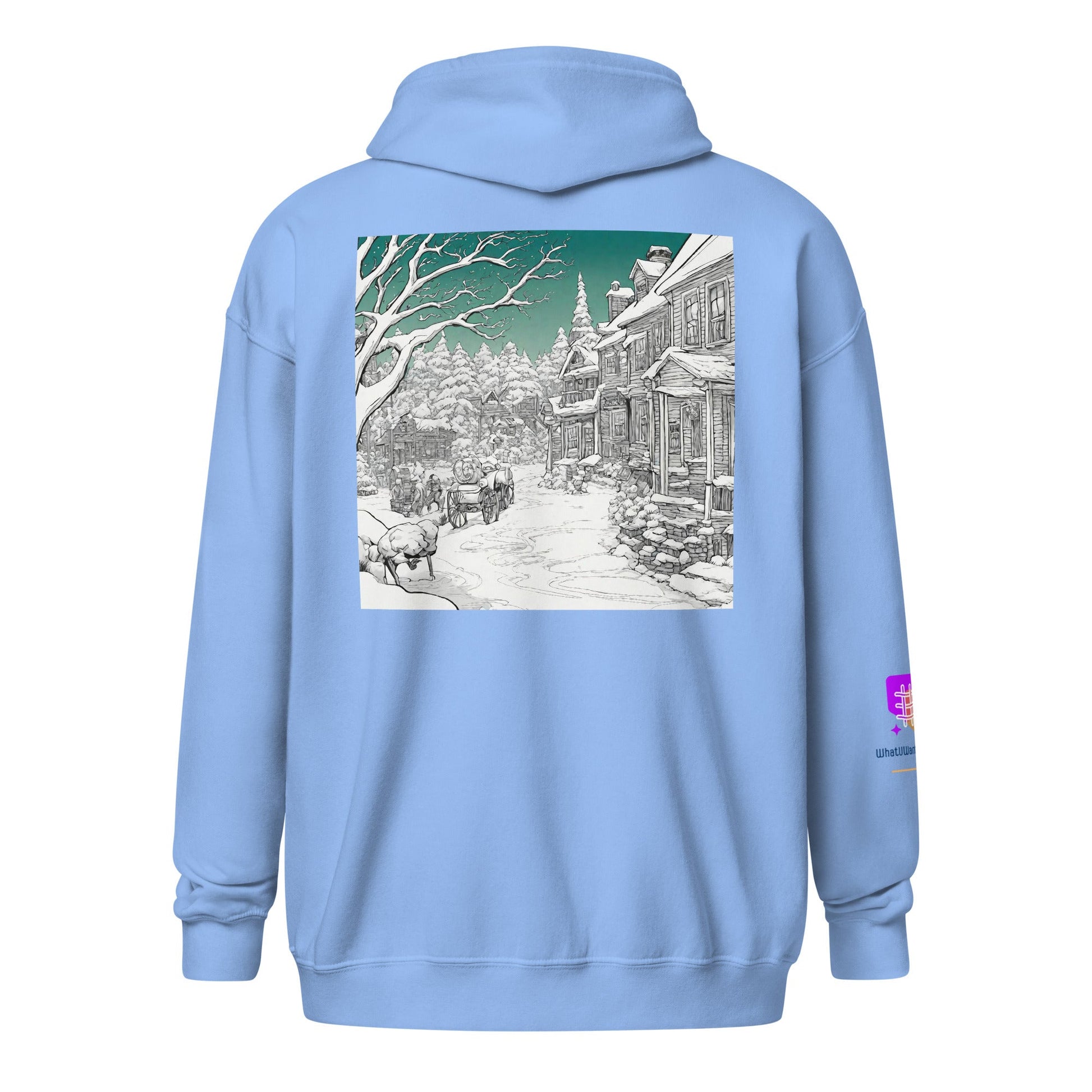 Unisex heavy blend zip hoodie