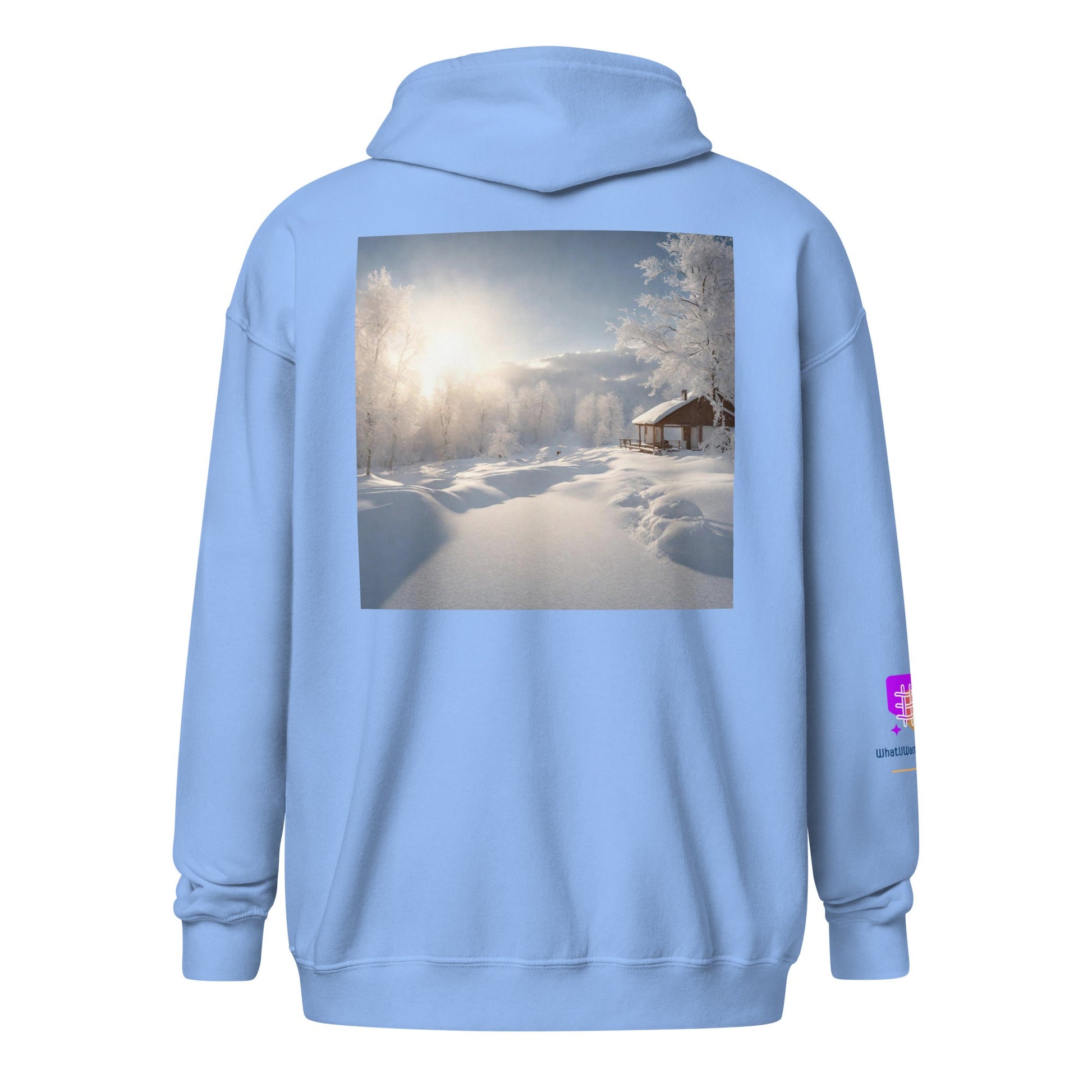 Unisex heavy blend zip hoodie