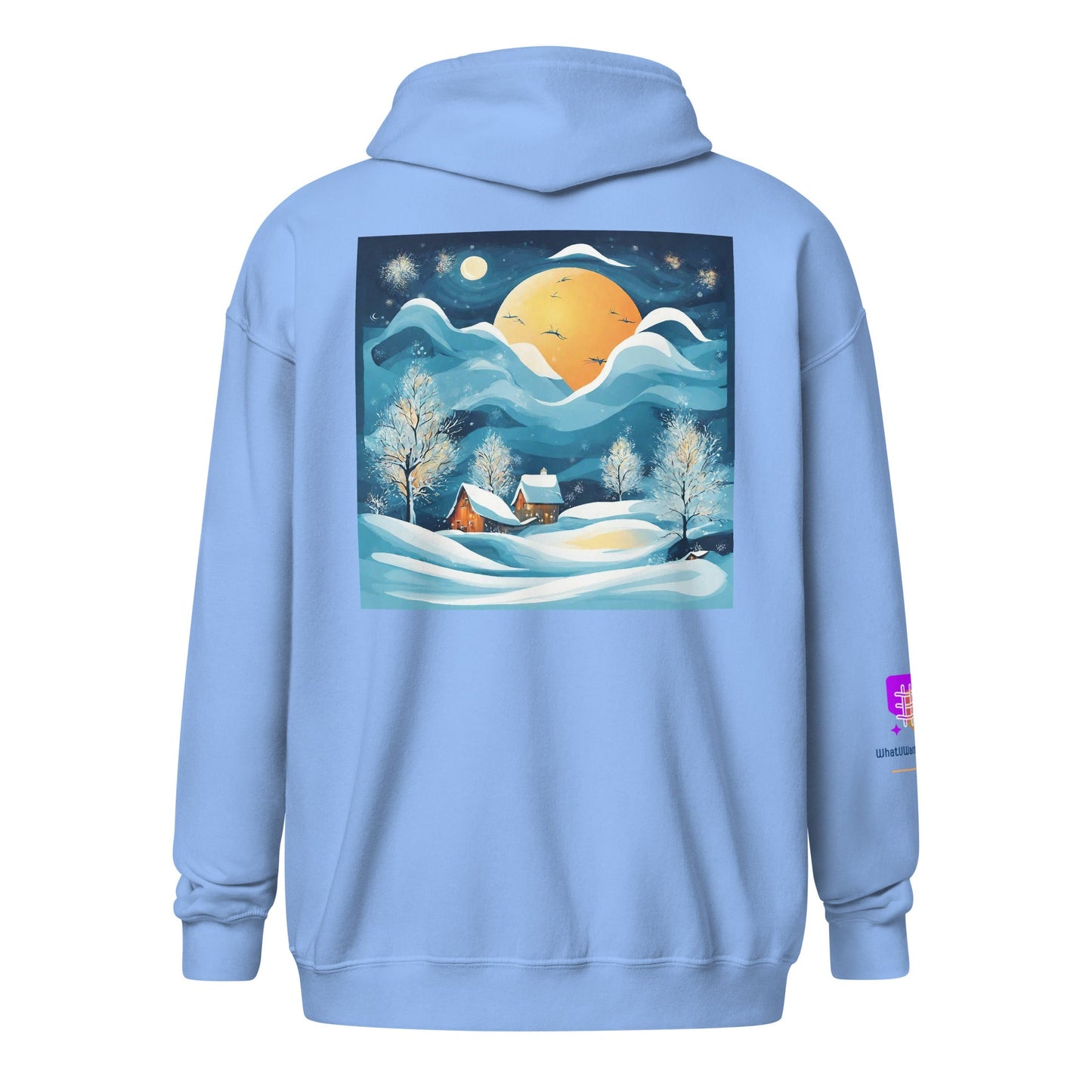 Unisex heavy blend zip hoodie