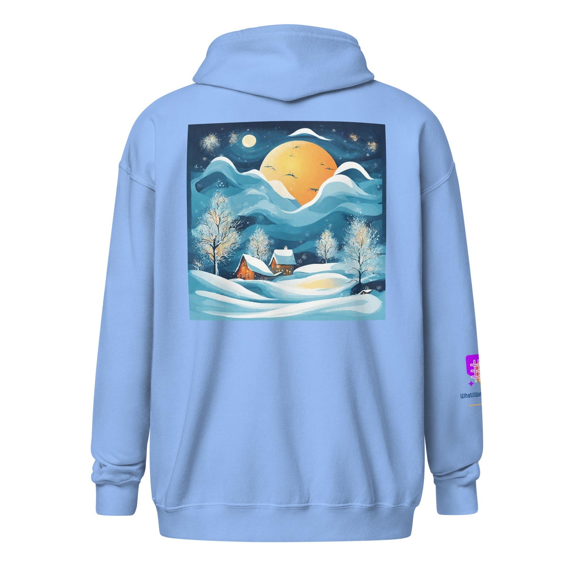 Unisex heavy blend zip hoodie