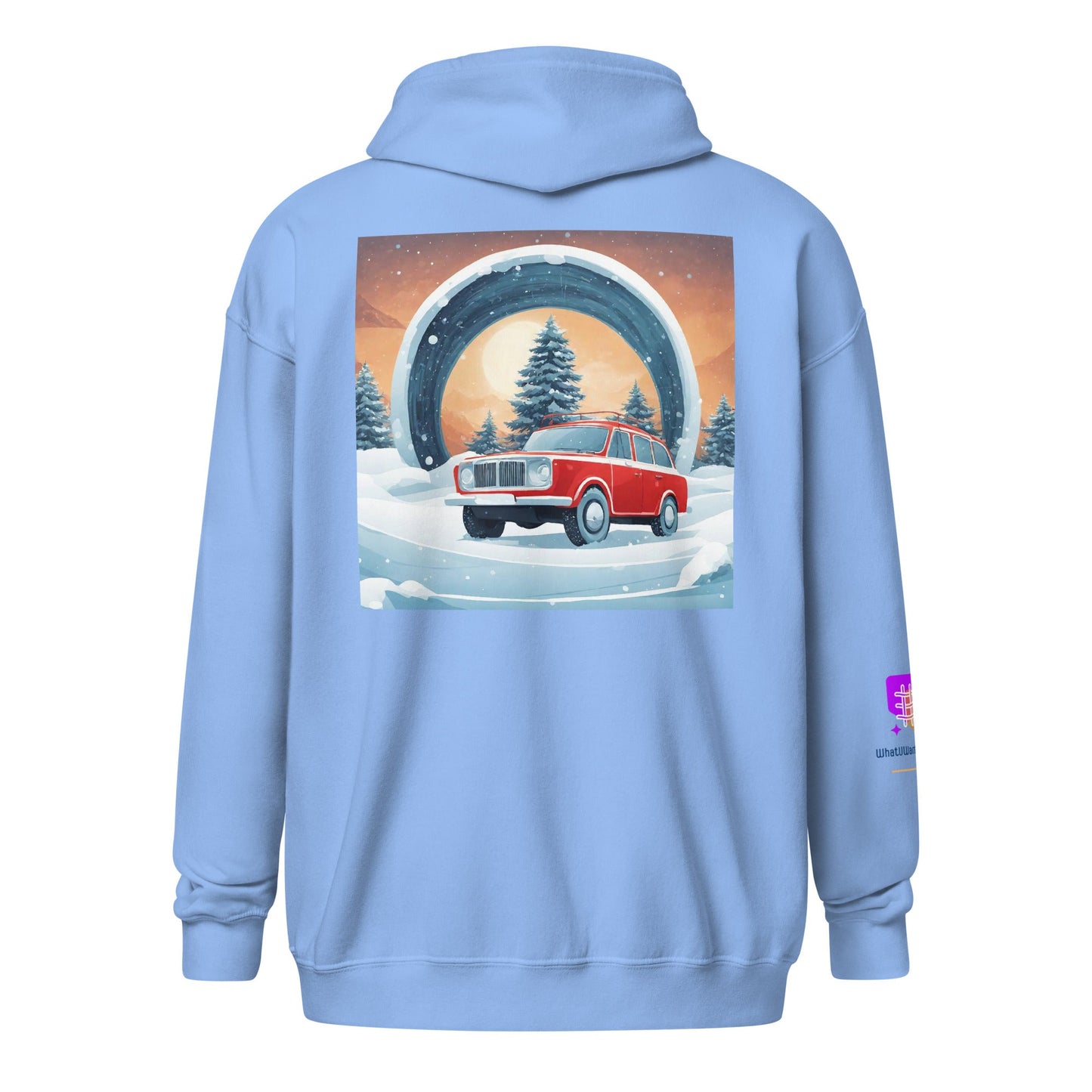 Unisex heavy blend zip hoodie