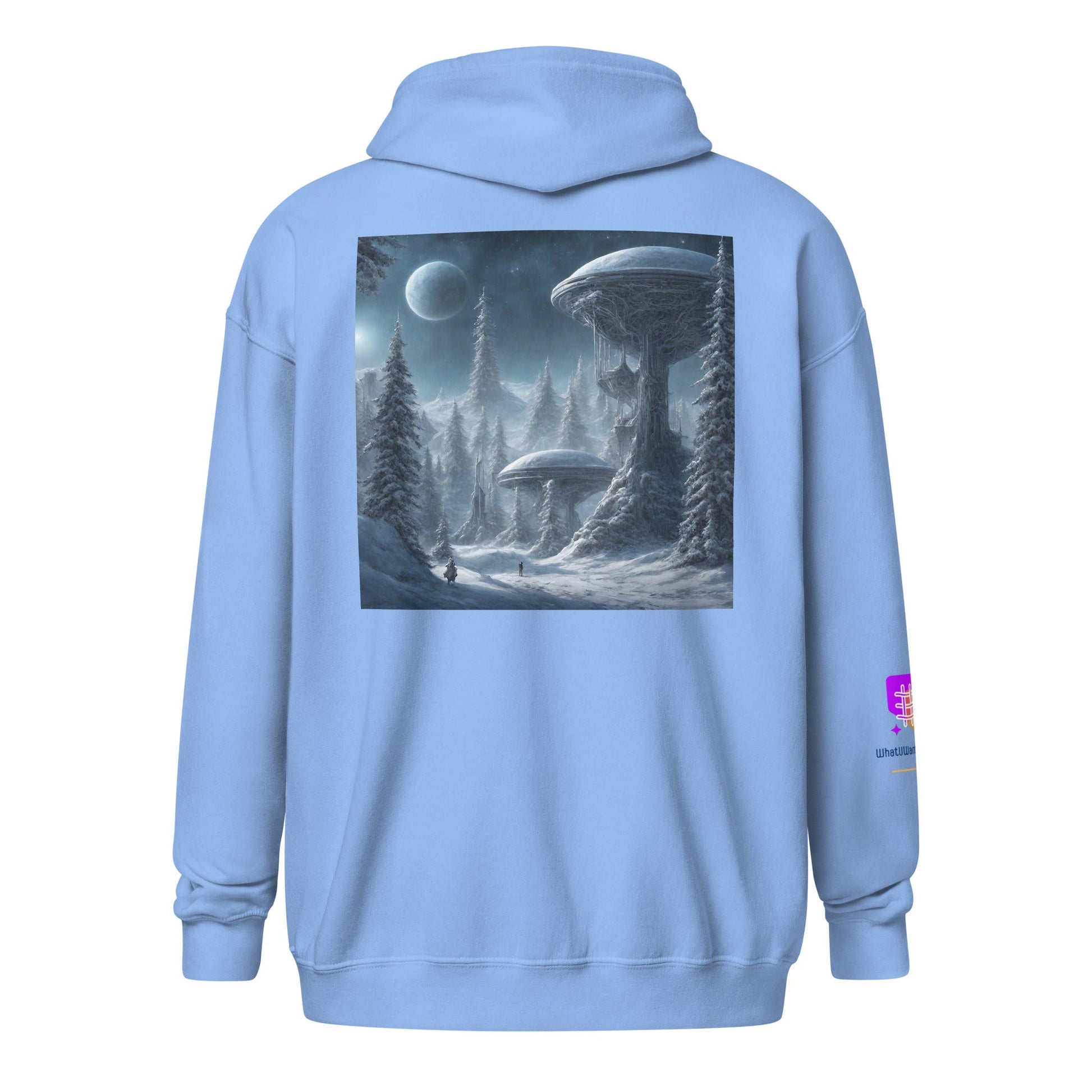 Unisex heavy blend zip hoodie