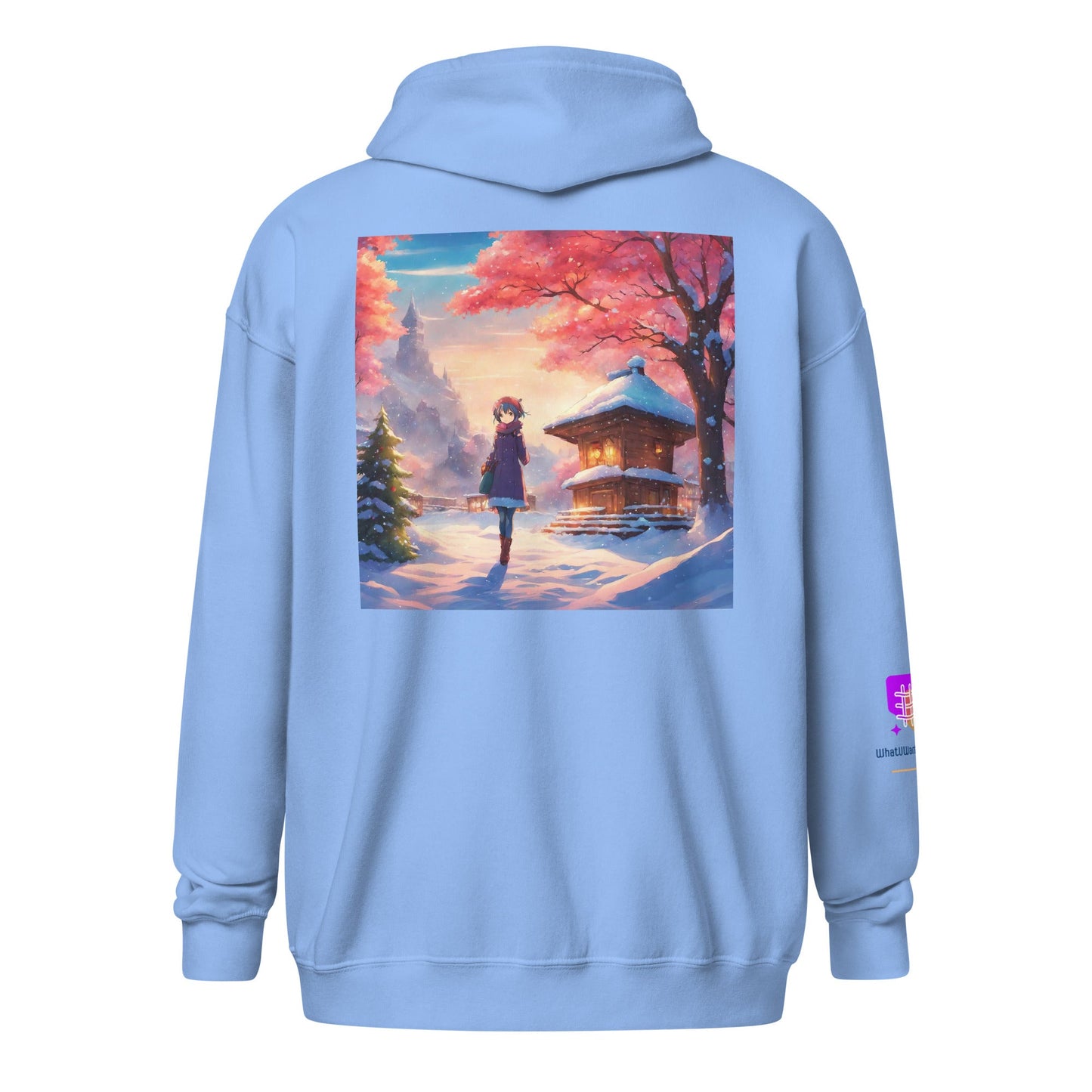 Unisex heavy blend zip hoodie