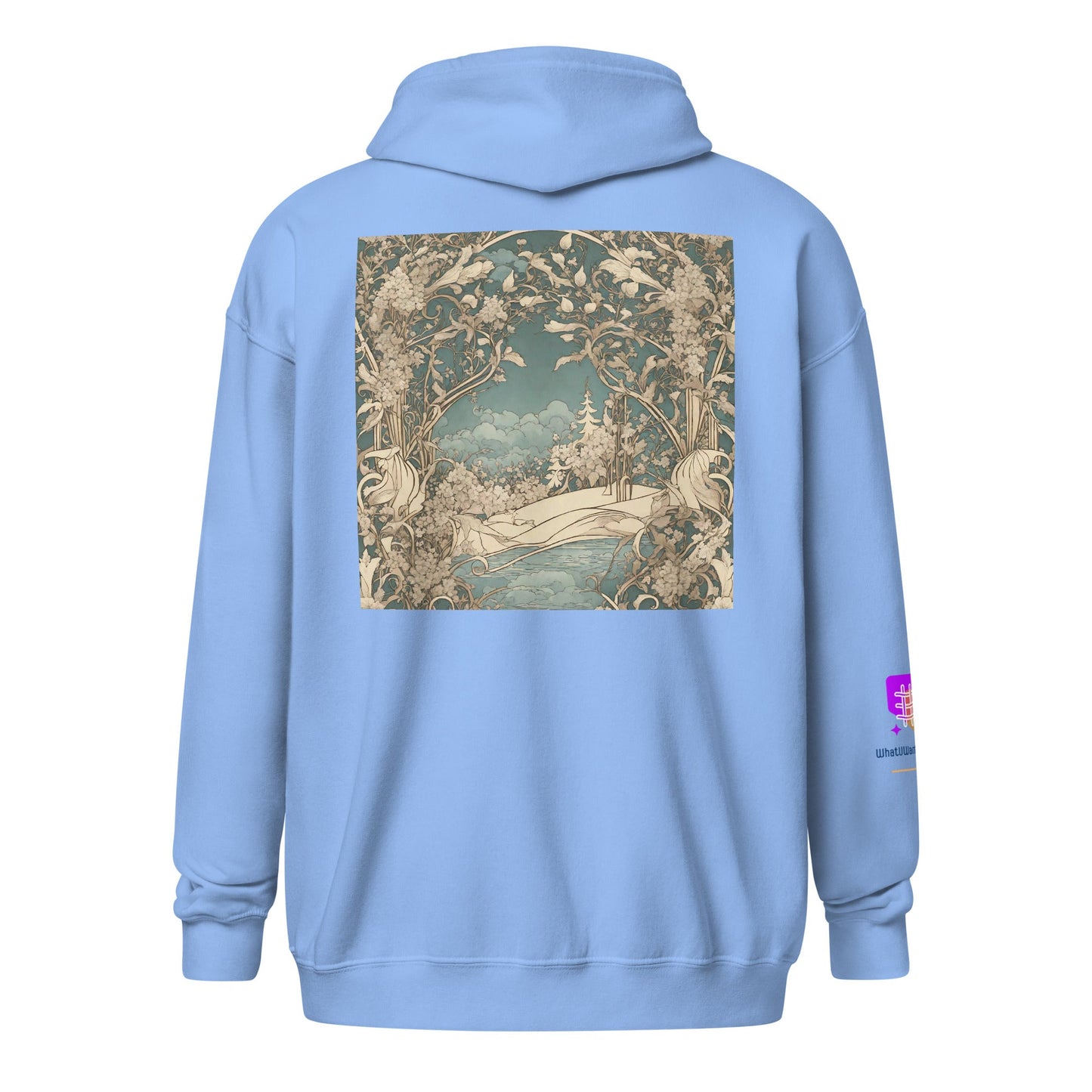 Unisex heavy blend zip hoodie