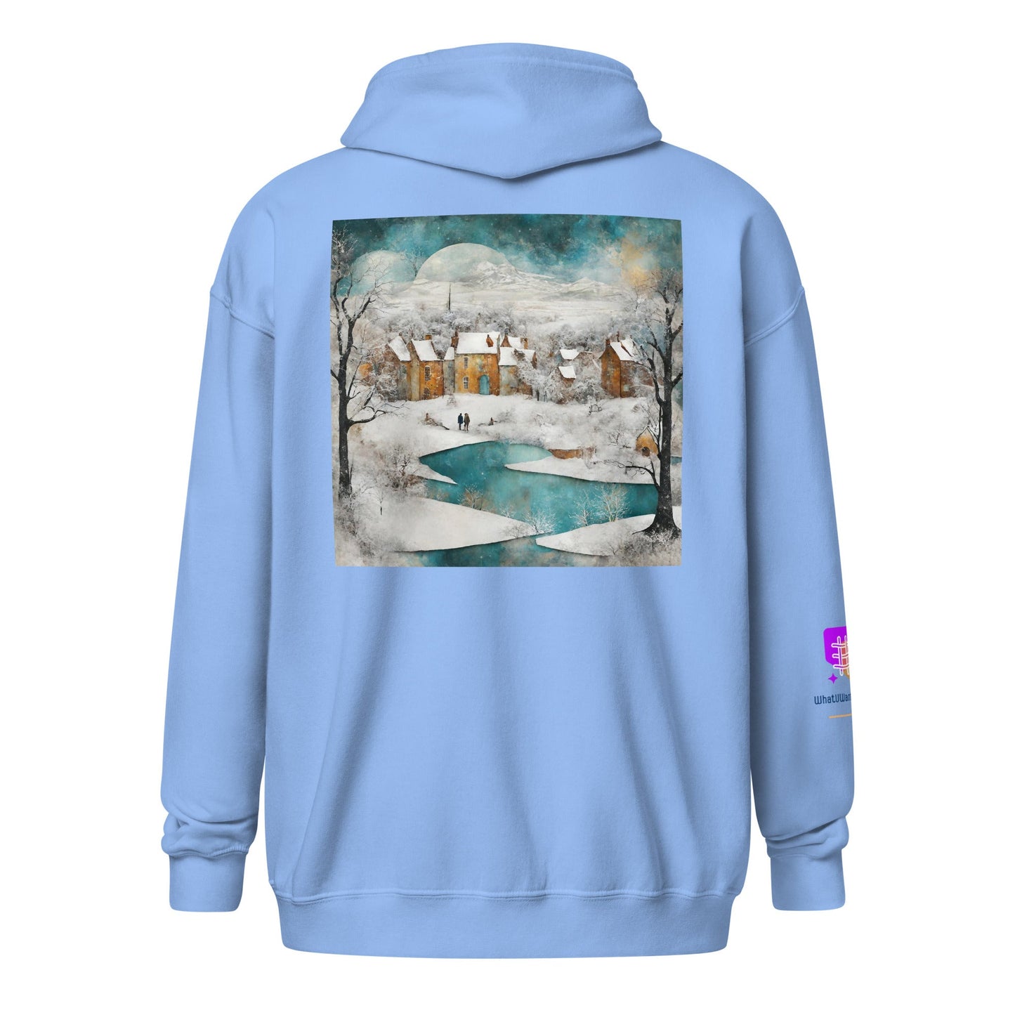 Unisex heavy blend zip hoodie