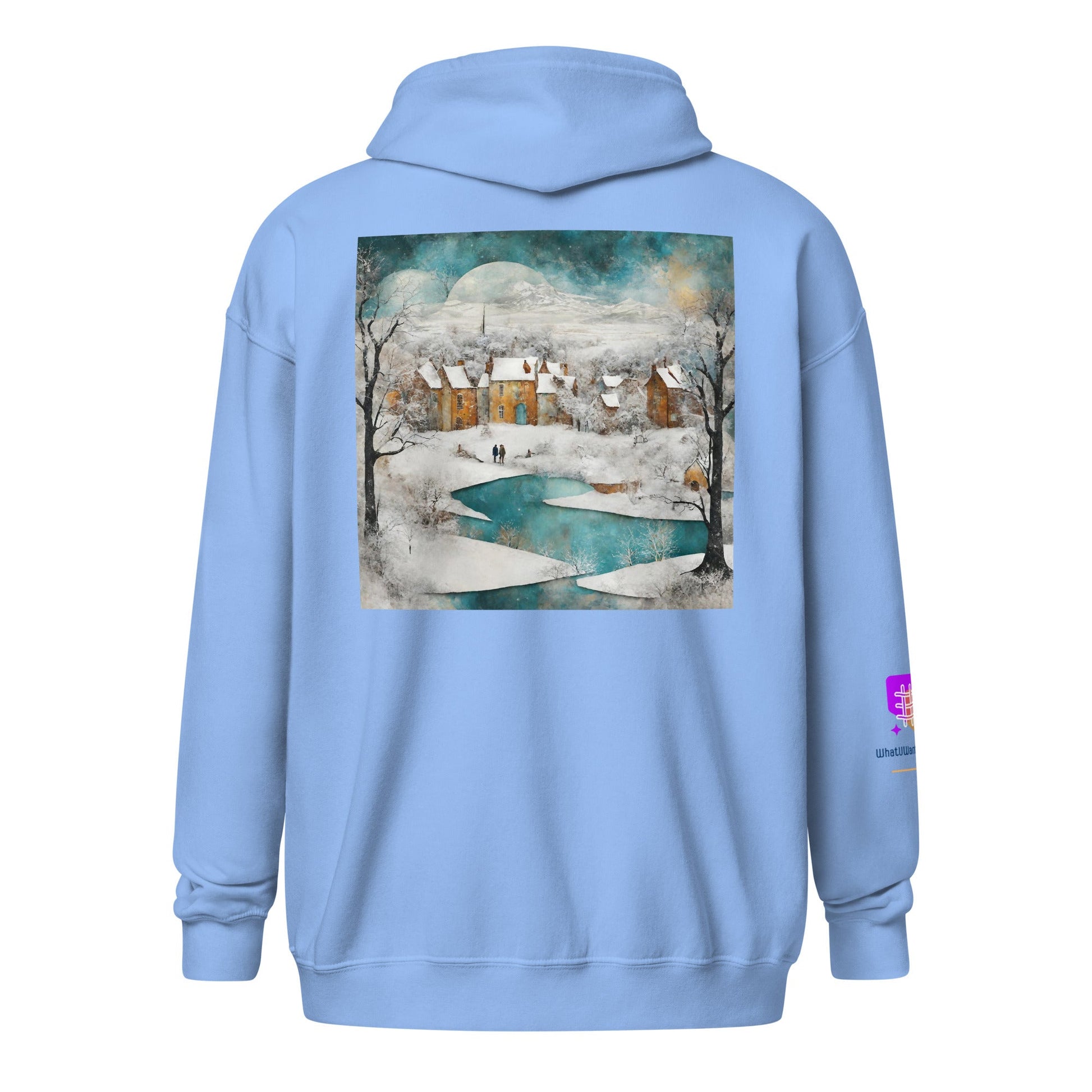 Unisex heavy blend zip hoodie