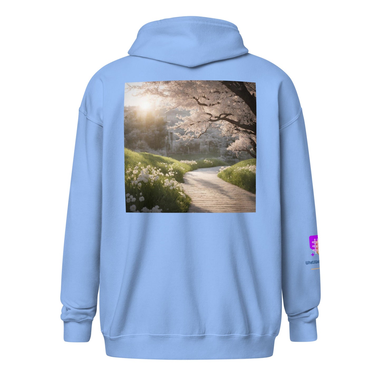 Unisex heavy blend zip hoodie