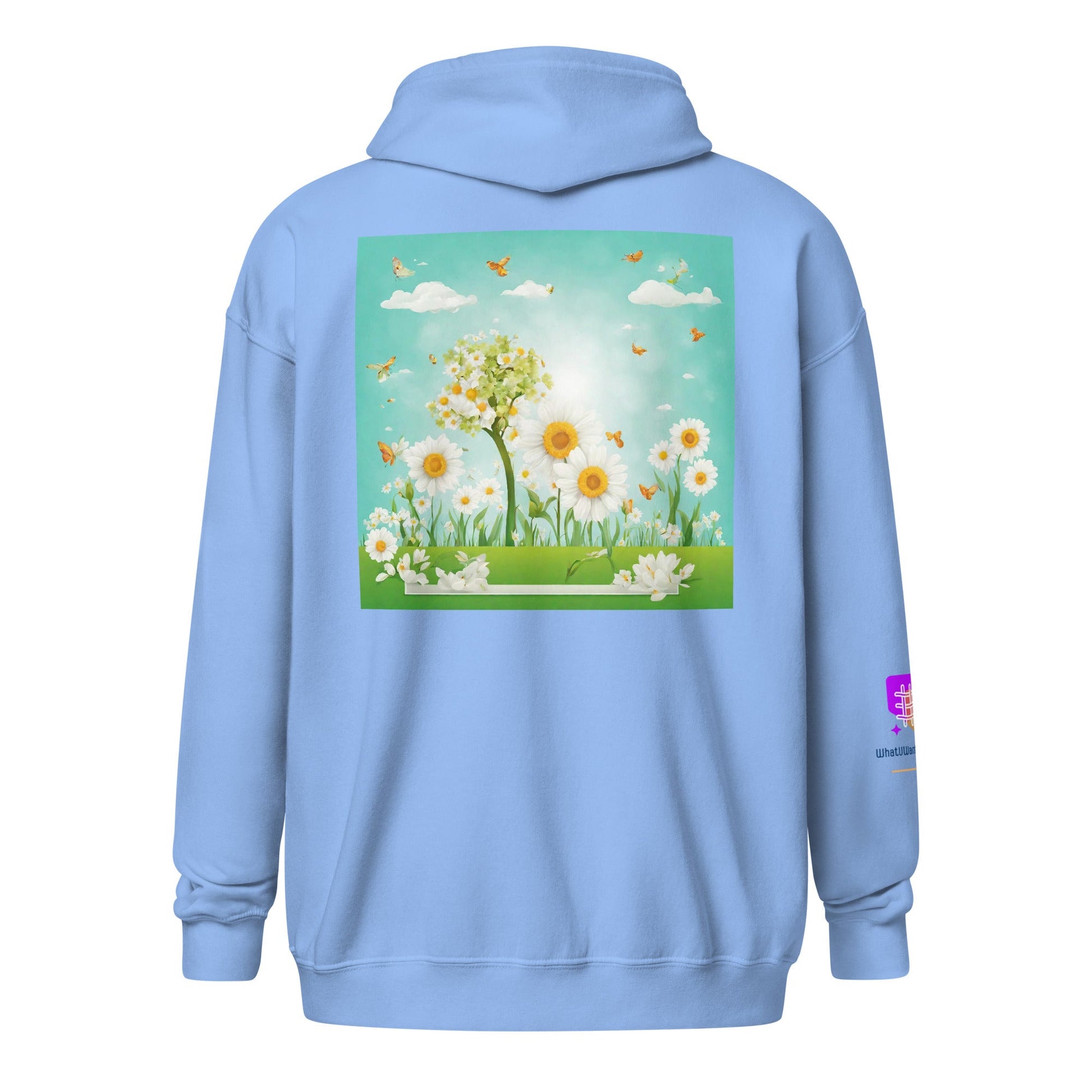 Unisex heavy blend zip hoodie