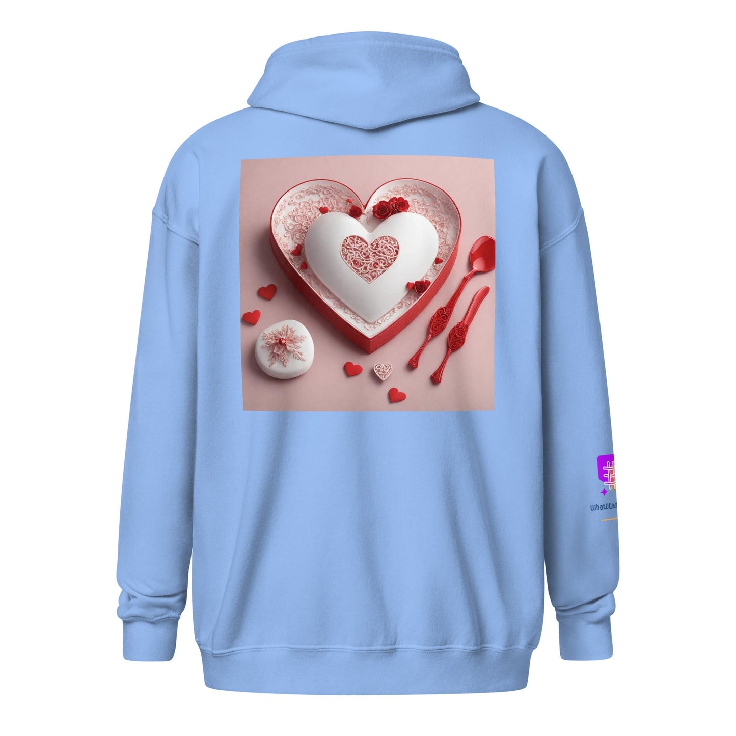 Unisex heavy blend zip hoodie