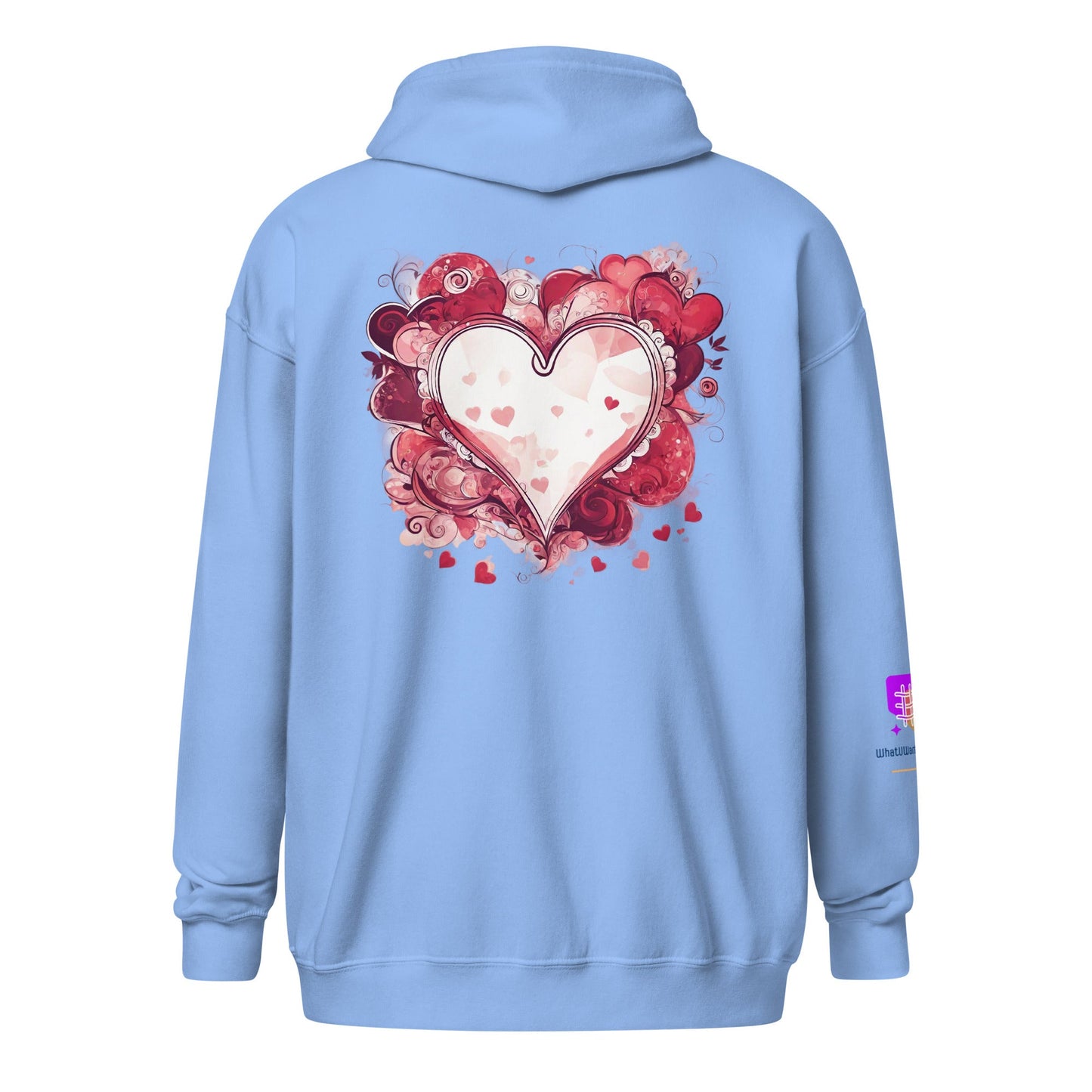 Unisex heavy blend zip hoodie