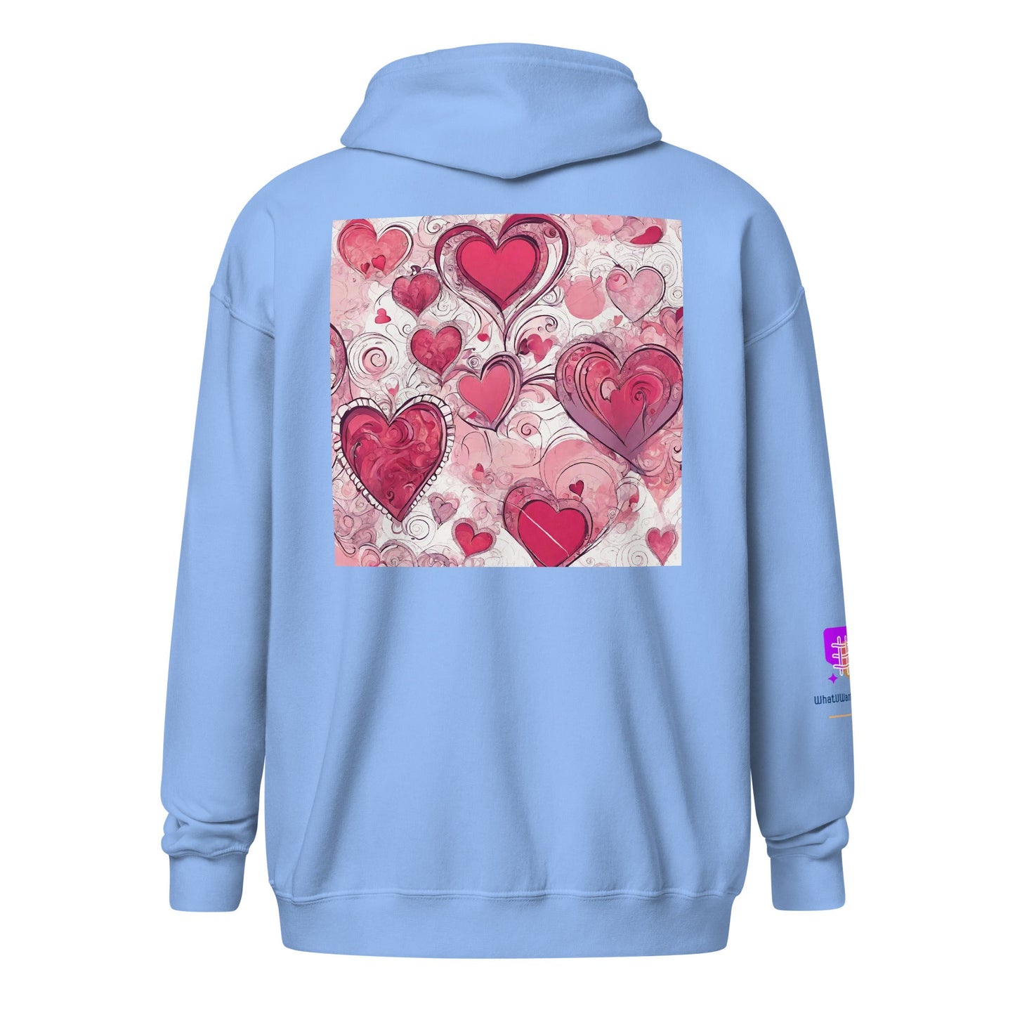 Unisex heavy blend zip hoodie