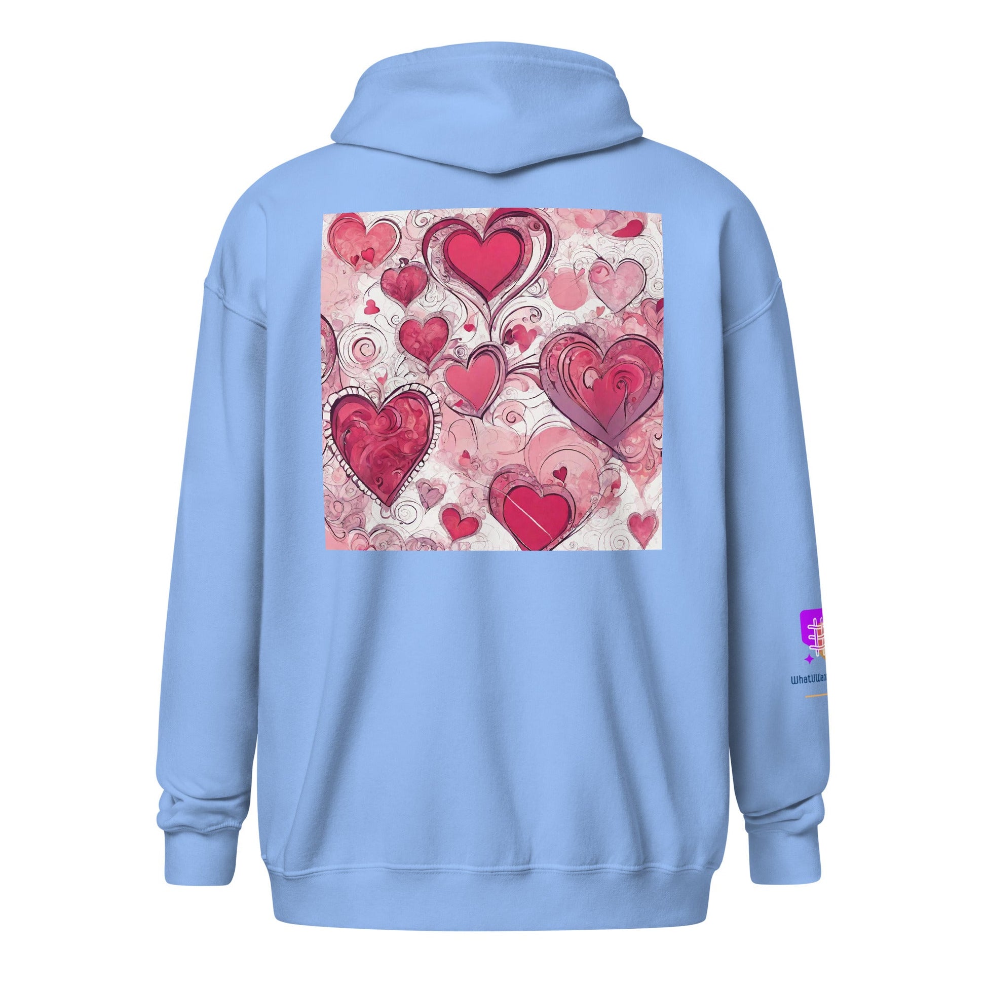 Unisex heavy blend zip hoodie