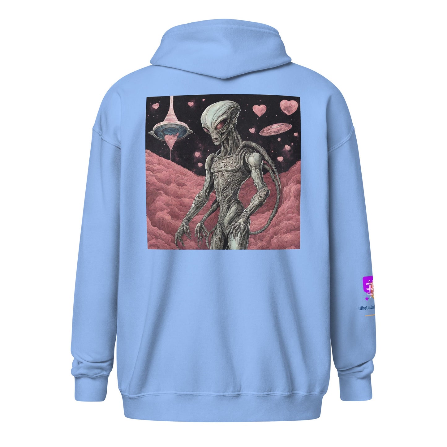 Unisex heavy blend zip hoodie