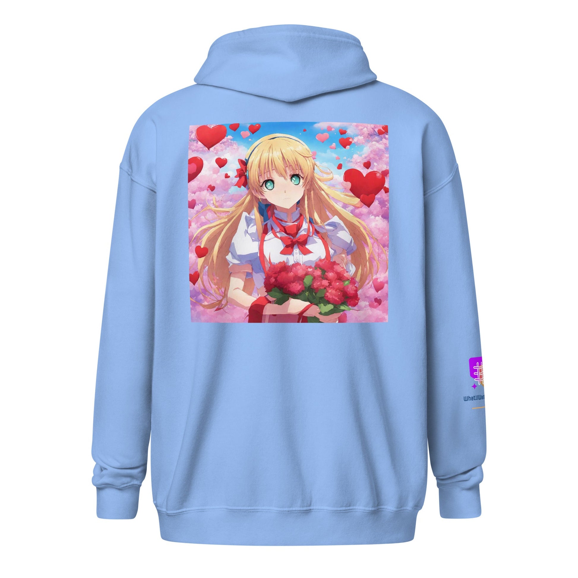 Unisex heavy blend zip hoodie