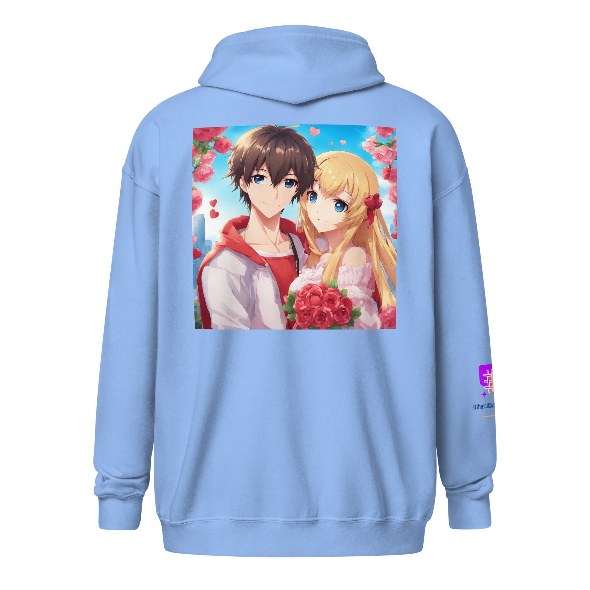 Unisex heavy blend zip hoodie