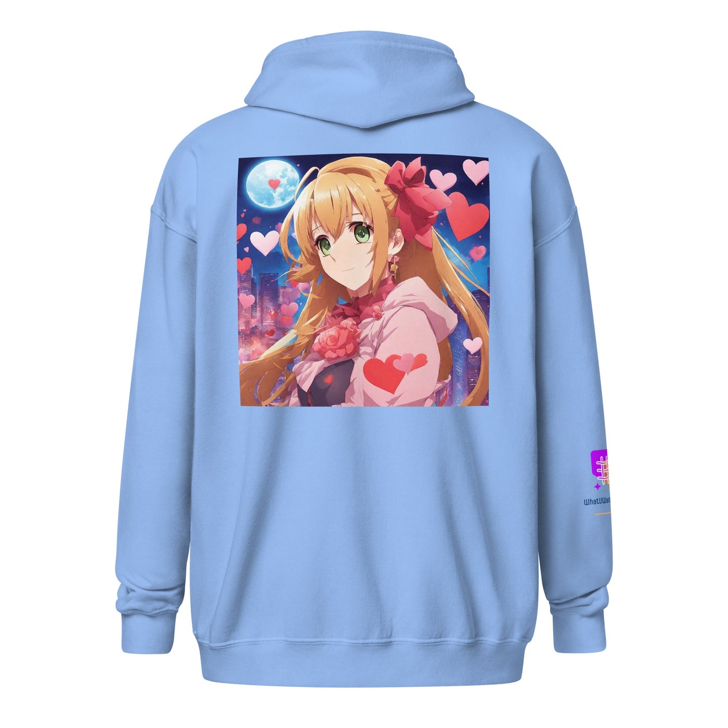 Unisex heavy blend zip hoodie