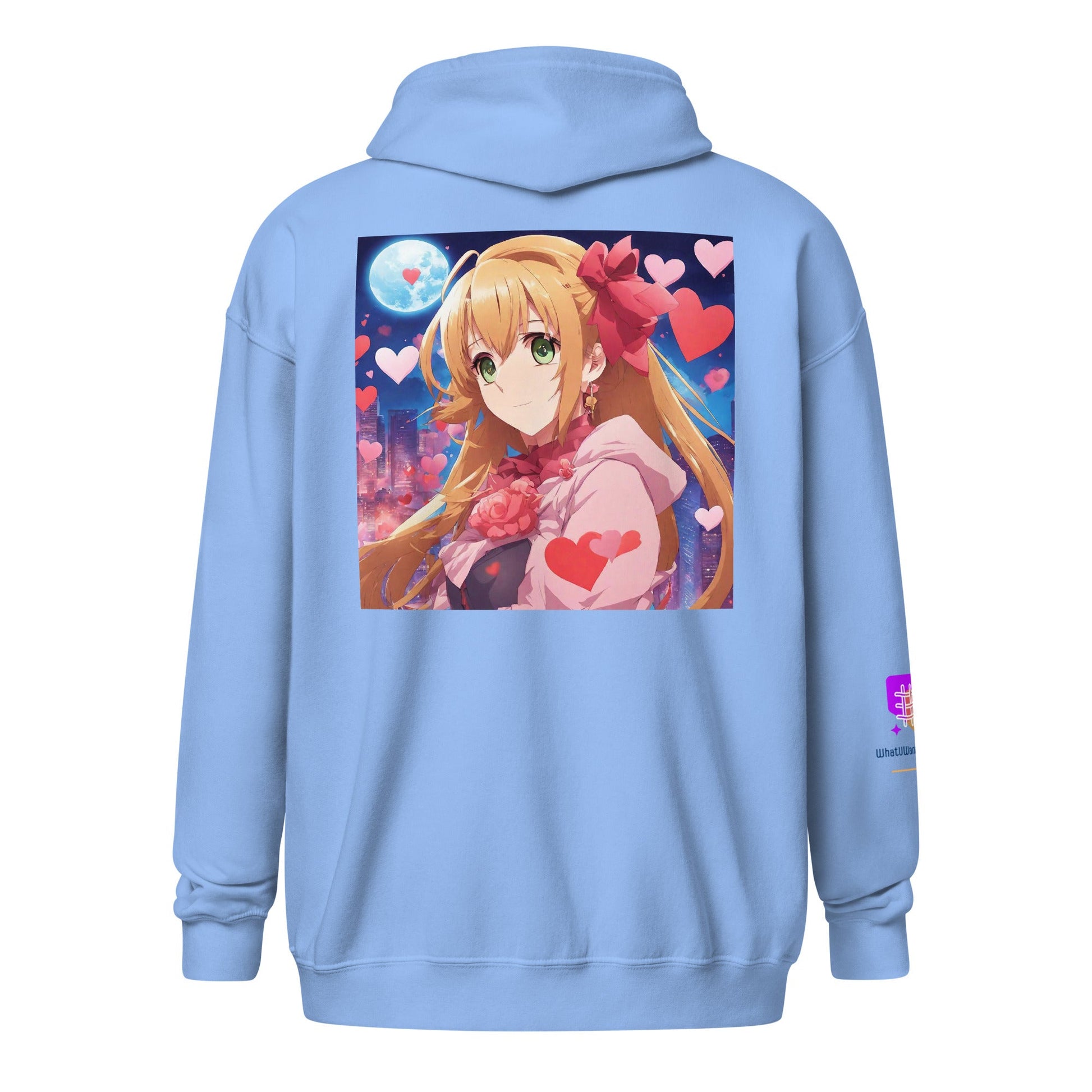 Unisex heavy blend zip hoodie